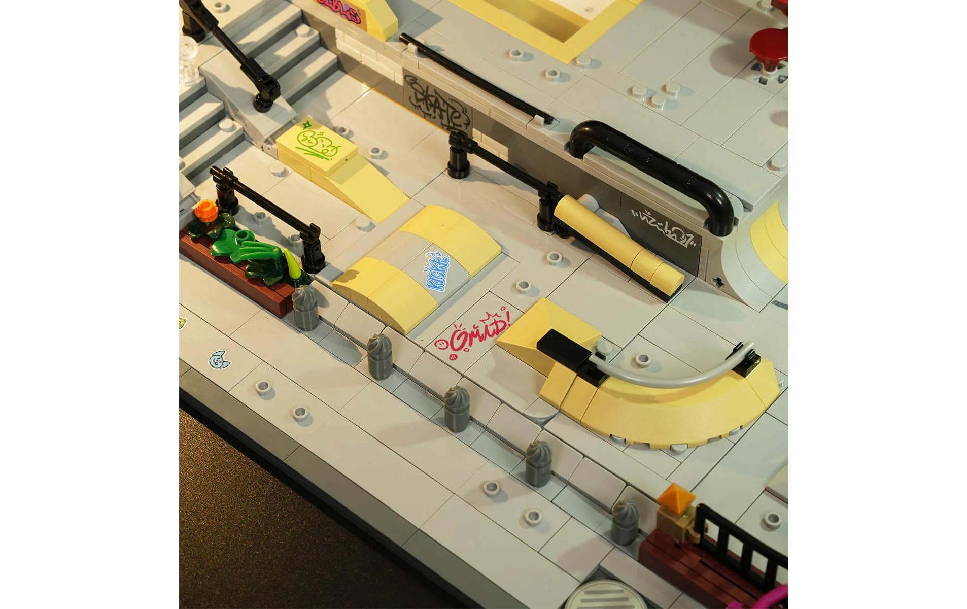 Lumibricks 3D Puzzle Skate Park – 372 Teile – Kunststoff – Mehrfarbig – ab 16 Jahren