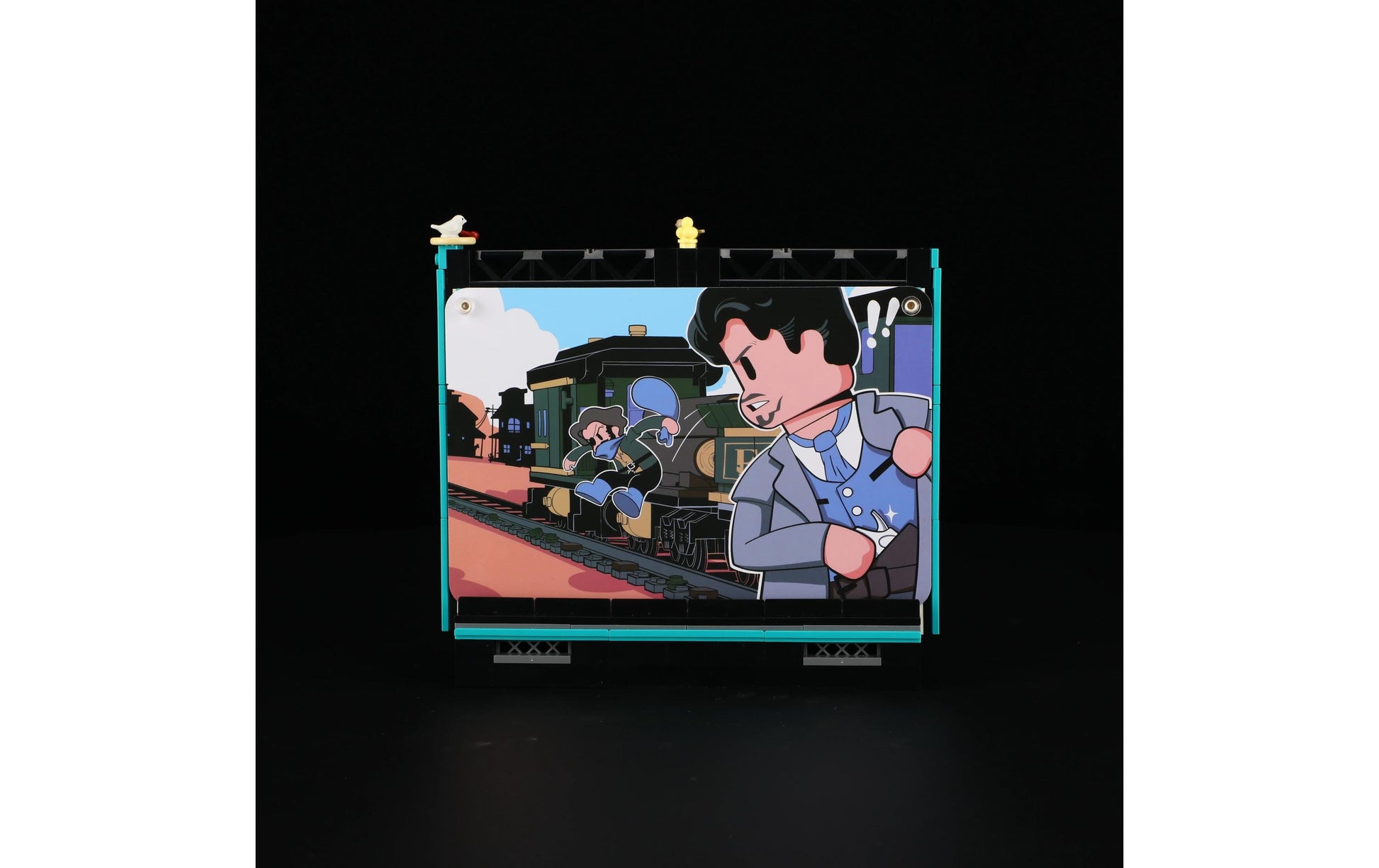 Lumibricks 3D Puzzle Night Glow Drive-in – 282 Teile – ab 16 Jahren – Kunststoff – mehrfarbig