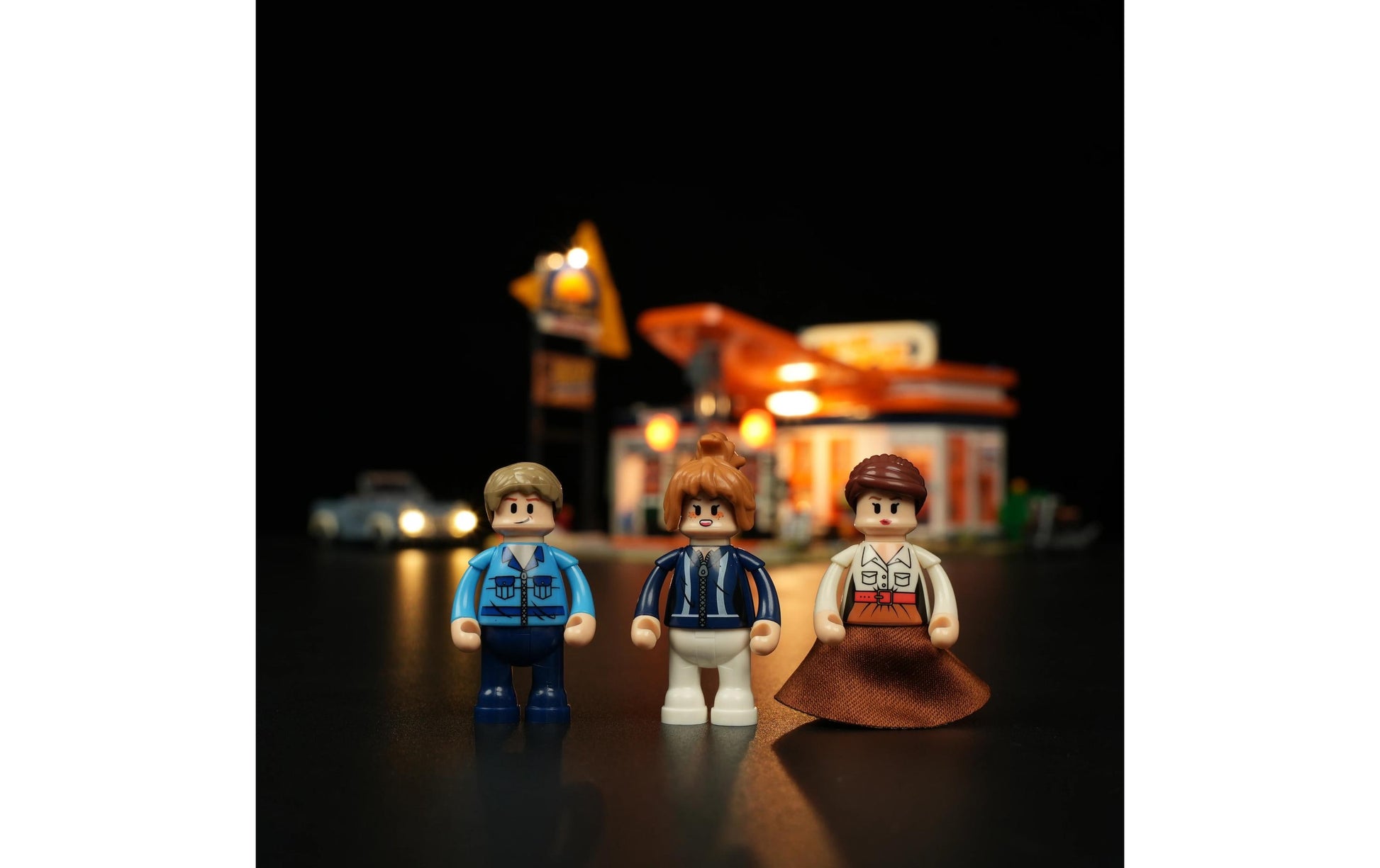 Lumibricks 3D Puzzle Tankstelle – 2614 Teile – Kunststoff – ab 16 Jahren – mehrfarbig