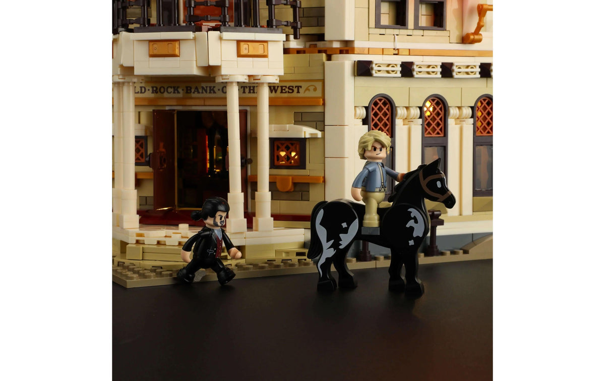 Lumibricks 3D Puzzle Western Bank Heist – 1858 Teile – Kunststoff – ab 16 Jahren