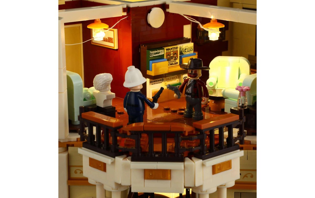 Lumibricks 3D Puzzle Western Bank Heist – 1858 Teile – Kunststoff – ab 16 Jahren