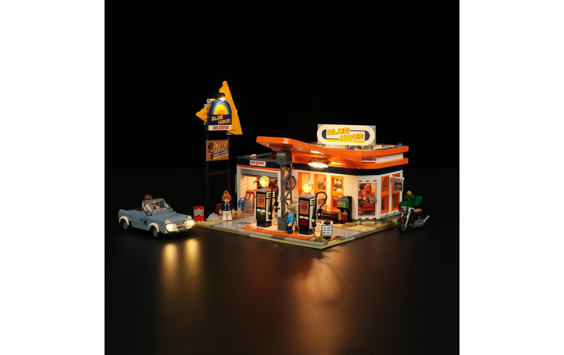 Lumibricks 3D Puzzle Tankstelle – 2614 Teile – Kunststoff – ab 16 Jahren – mehrfarbig