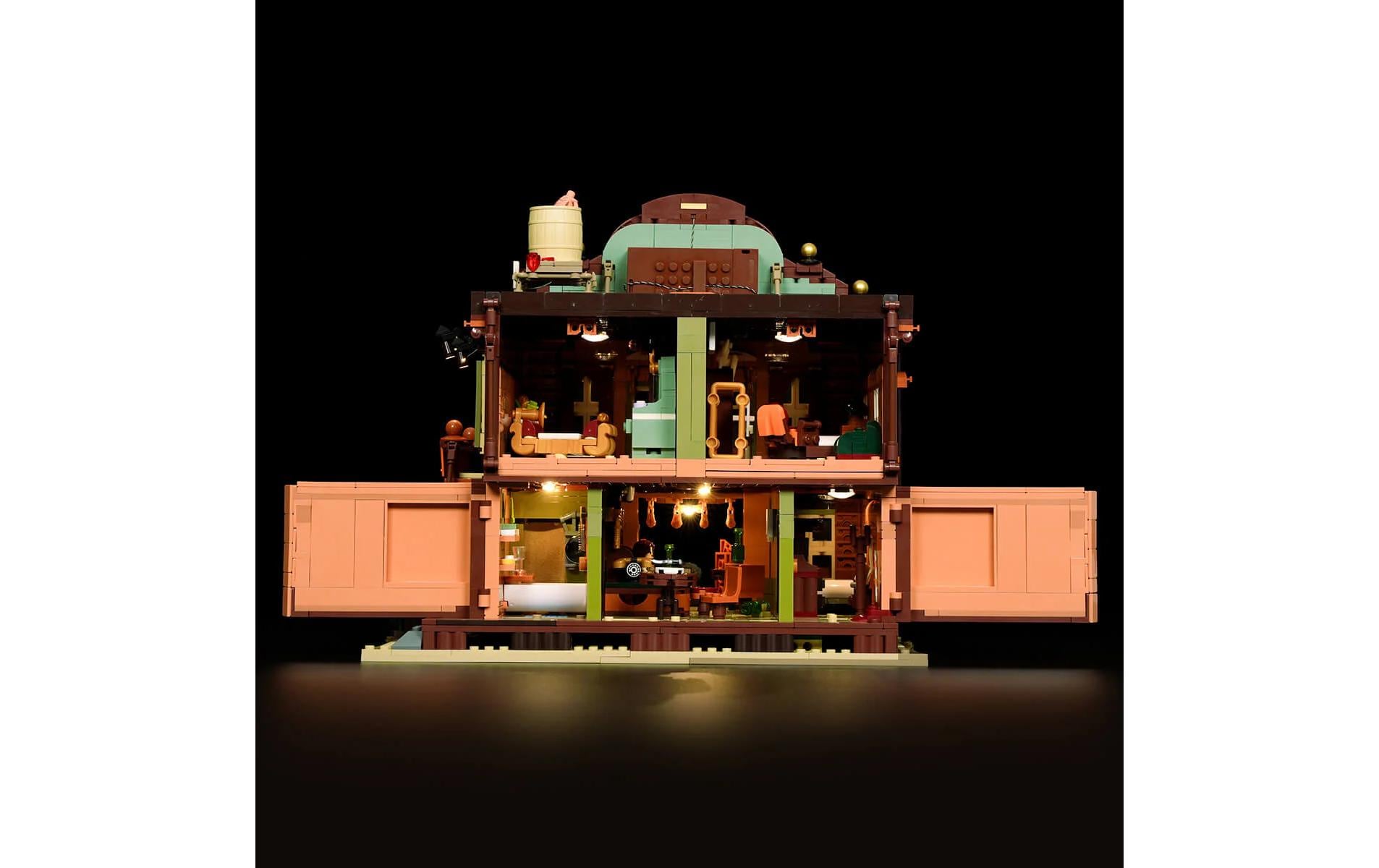 Lumibricks 3D Puzzle Old West Inn Gasthaus – 2187 Teile – Kunststoff – Mehrfarbig – ab 16 Jahren
