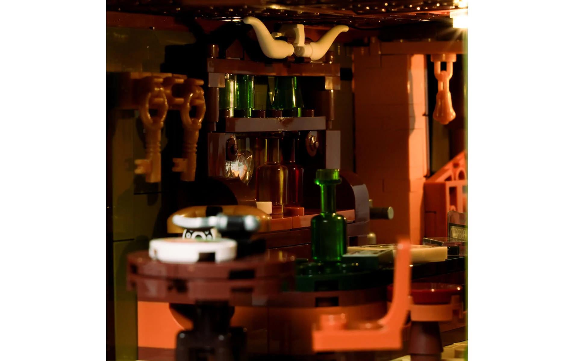 Lumibricks 3D Puzzle Old West Inn Gasthaus – 2187 Teile – Kunststoff – Mehrfarbig – ab 16 Jahren