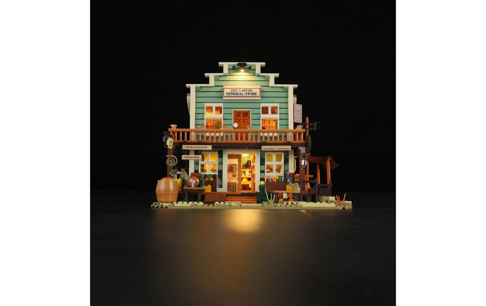 Lumibricks 3D Puzzle Old West General Store – 1843 Teile – Kunststoff – ab 16 Jahren