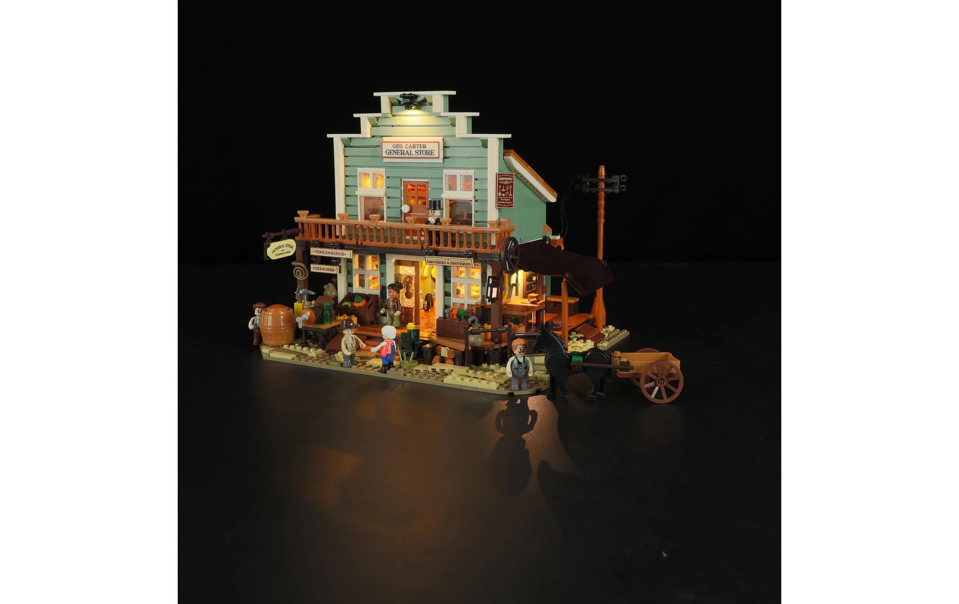 Lumibricks 3D Puzzle Old West General Store – 1843 Teile – Kunststoff – ab 16 Jahren