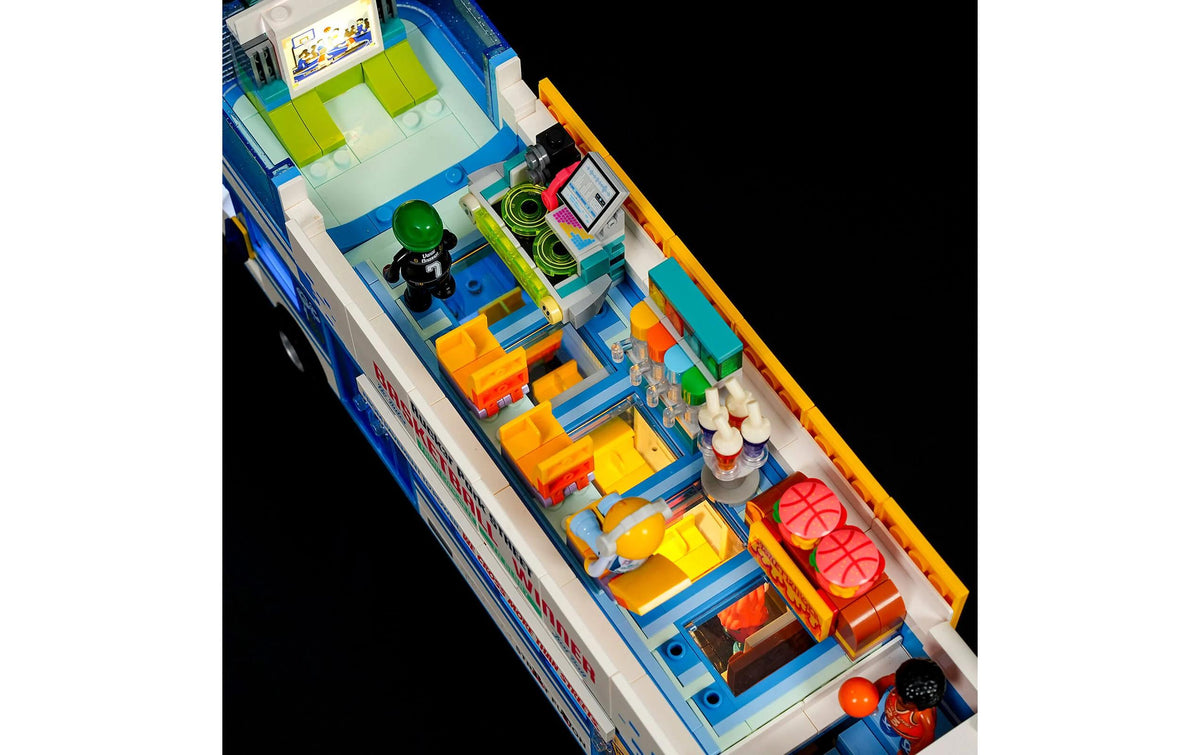 Lumibricks 3D-Puzzle Streetball Tour Bus – 2507 Teile – 46 cm – ab 16 Jahren – Kunststoff – Mehrfarbig