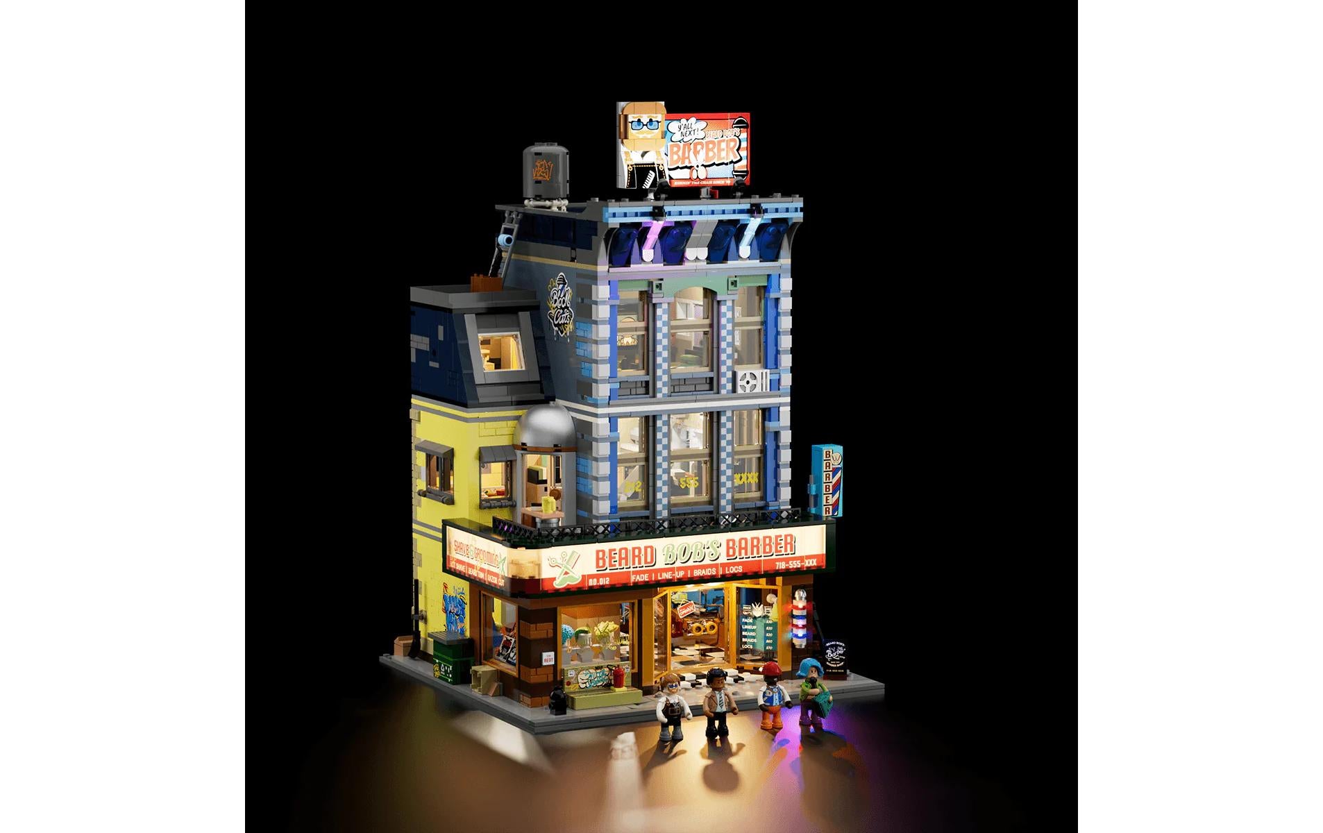 Lumibricks 3D Puzzle Barbershop – 3170 Teile – 56 cm – ab 16 Jahren – Kunststoff – Mehrfarbig