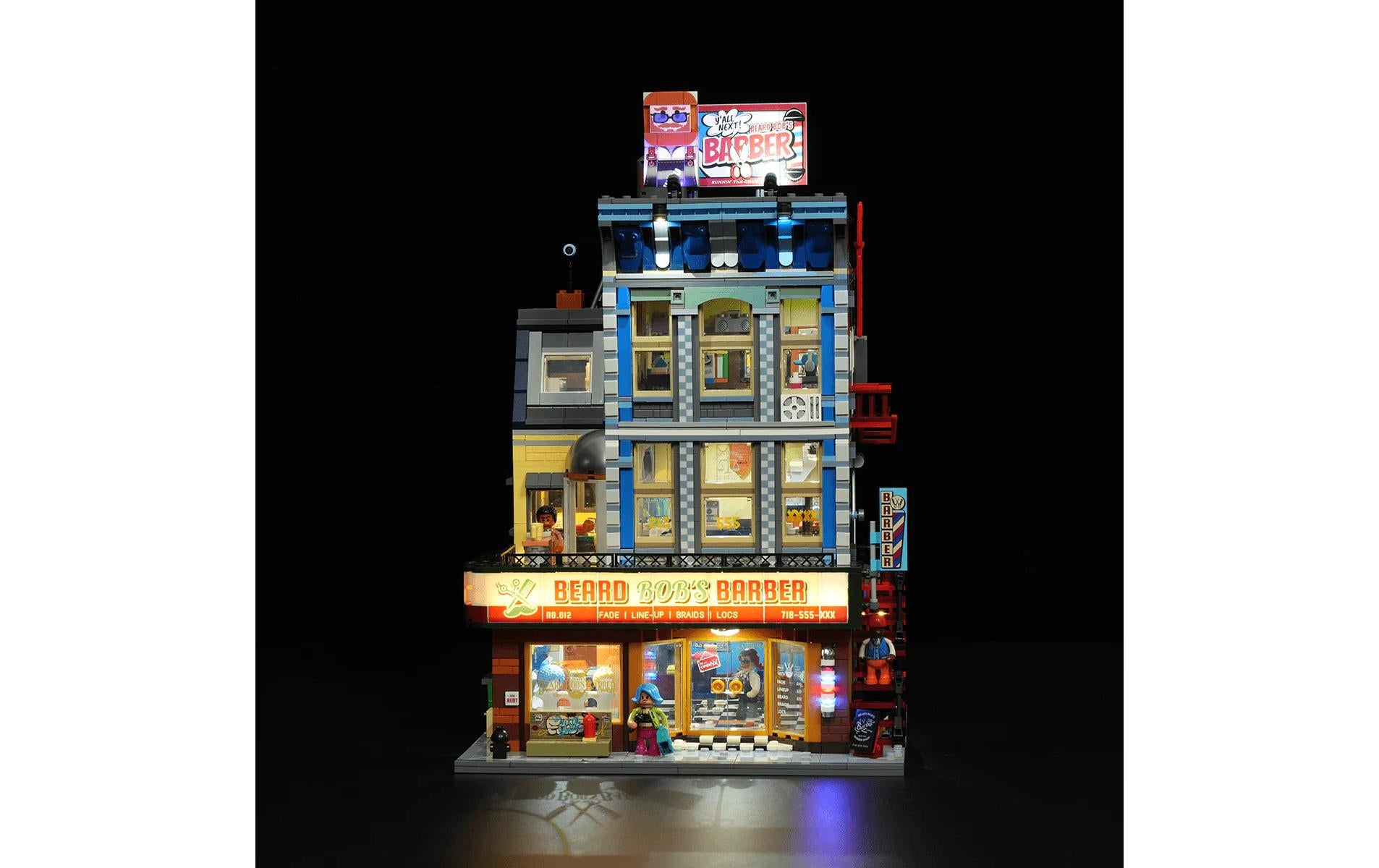 Lumibricks 3D Puzzle Barbershop – 3170 Teile – 56 cm – ab 16 Jahren – Kunststoff – Mehrfarbig