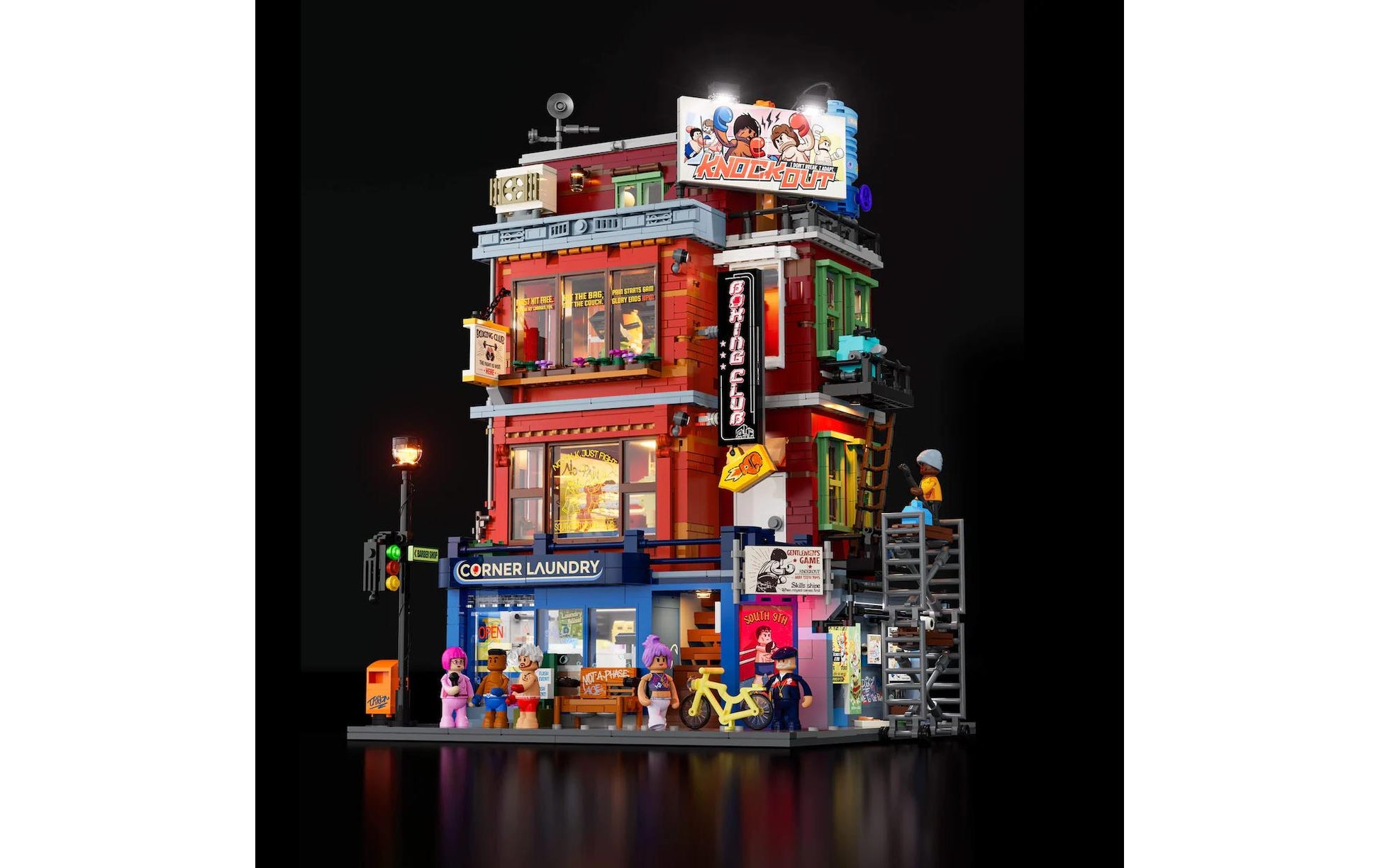Lumibricks 3D-Puzzle Boxing Club – 1718 Teile – ab 16 Jahren – Kunststoff