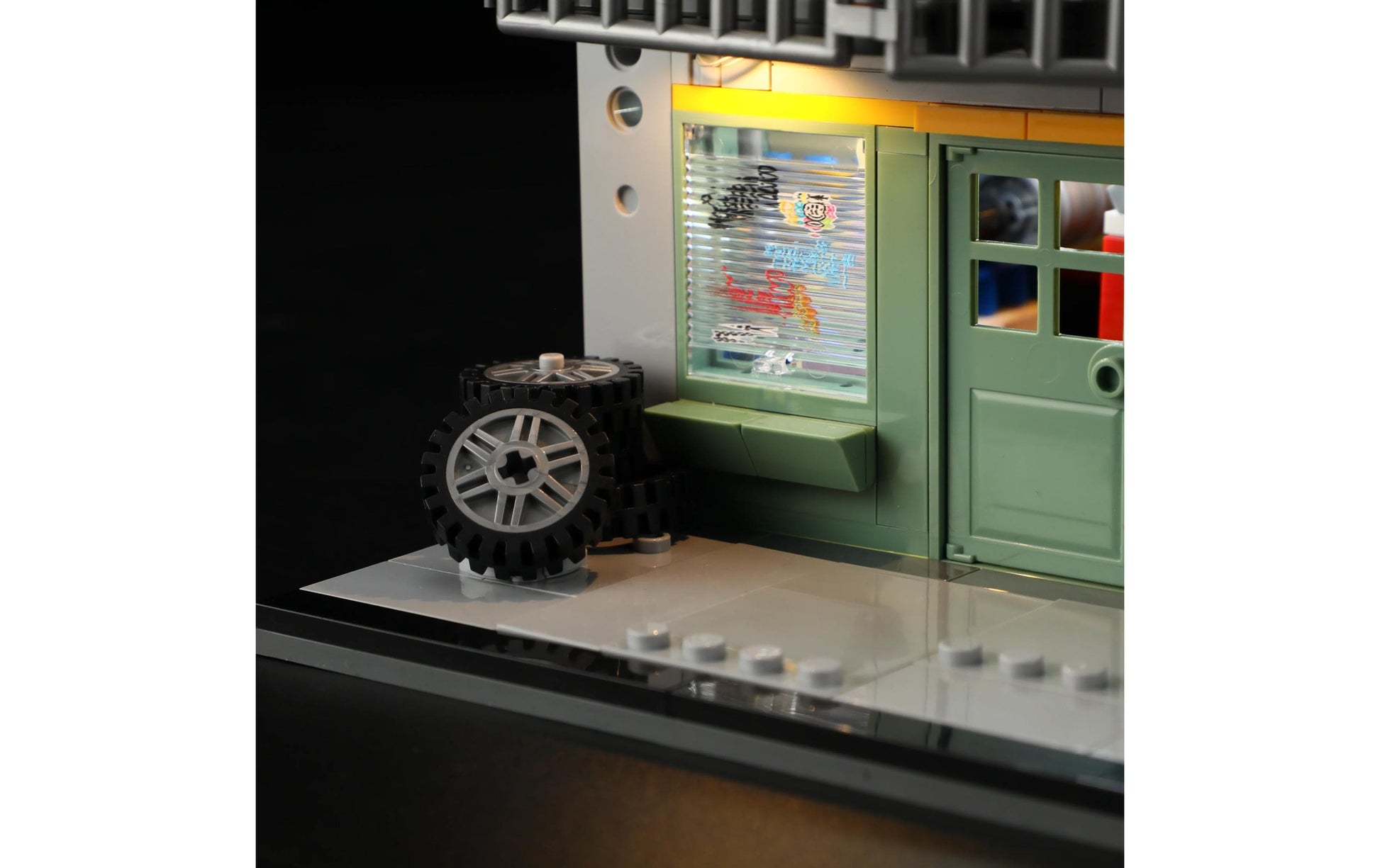 Lumibricks 3D Puzzle Street MOD Garage – 1426 Teile – Höhe 25 cm – ab 16 Jahren – Kunststoff – Mehrfarbig