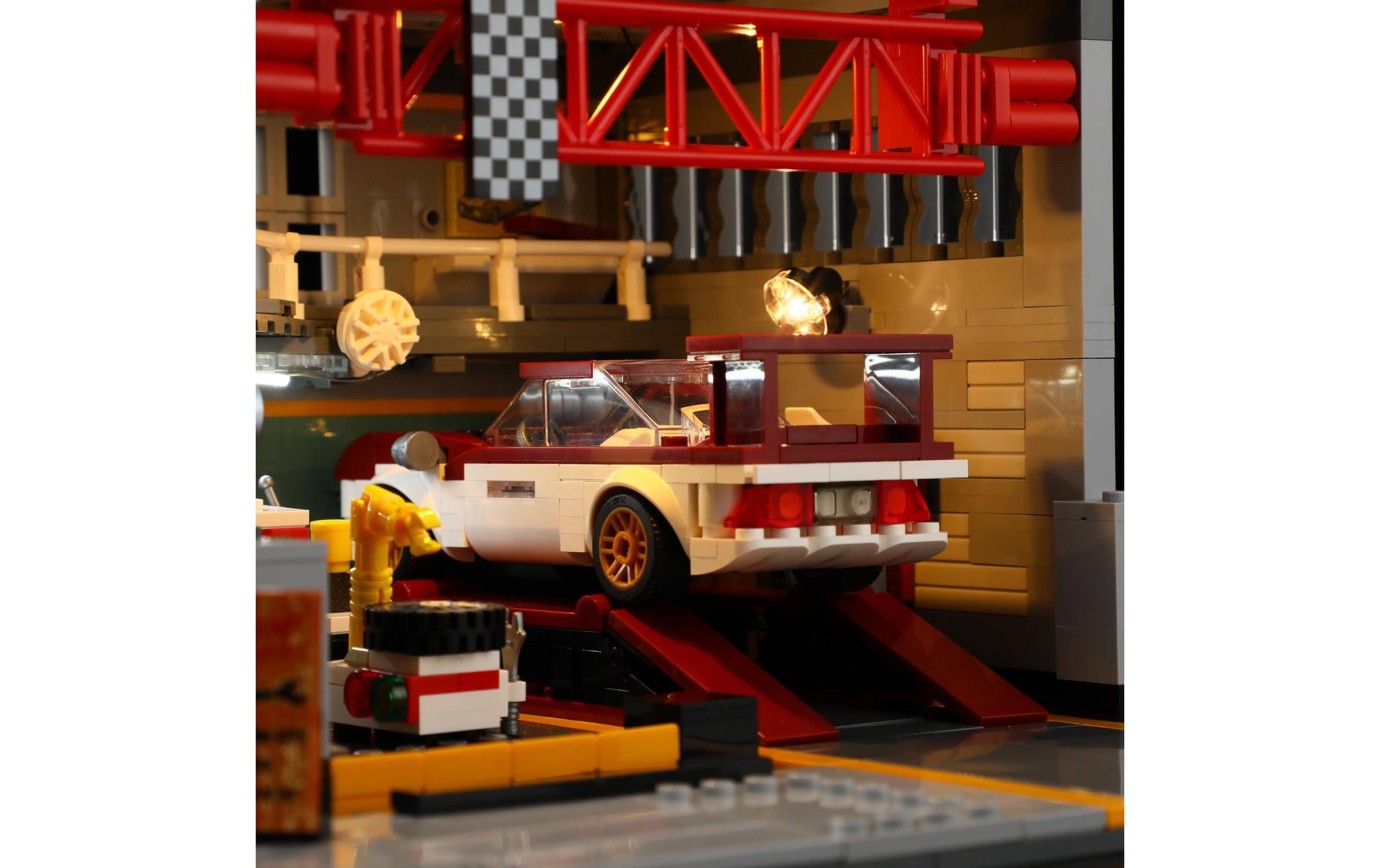 Lumibricks 3D Puzzle Street MOD Garage – 1426 Teile – Höhe 25 cm – ab 16 Jahren – Kunststoff – Mehrfarbig
