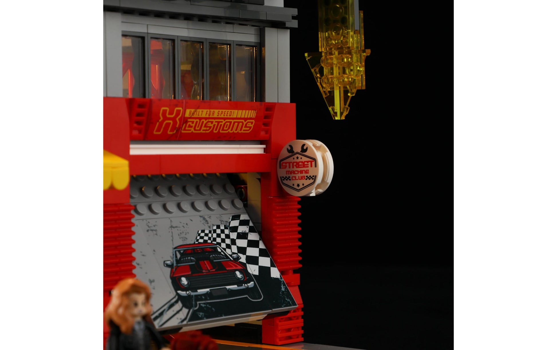 Lumibricks 3D Puzzle Street MOD Garage – 1426 Teile – Höhe 25 cm – ab 16 Jahren – Kunststoff – Mehrfarbig