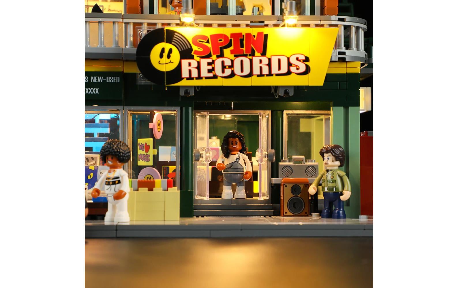 Lumibricks 3D Puzzle Record Store Plattenladen – 2143 Teile – Kunststoff – ab 16 Jahren – mehrfarbig