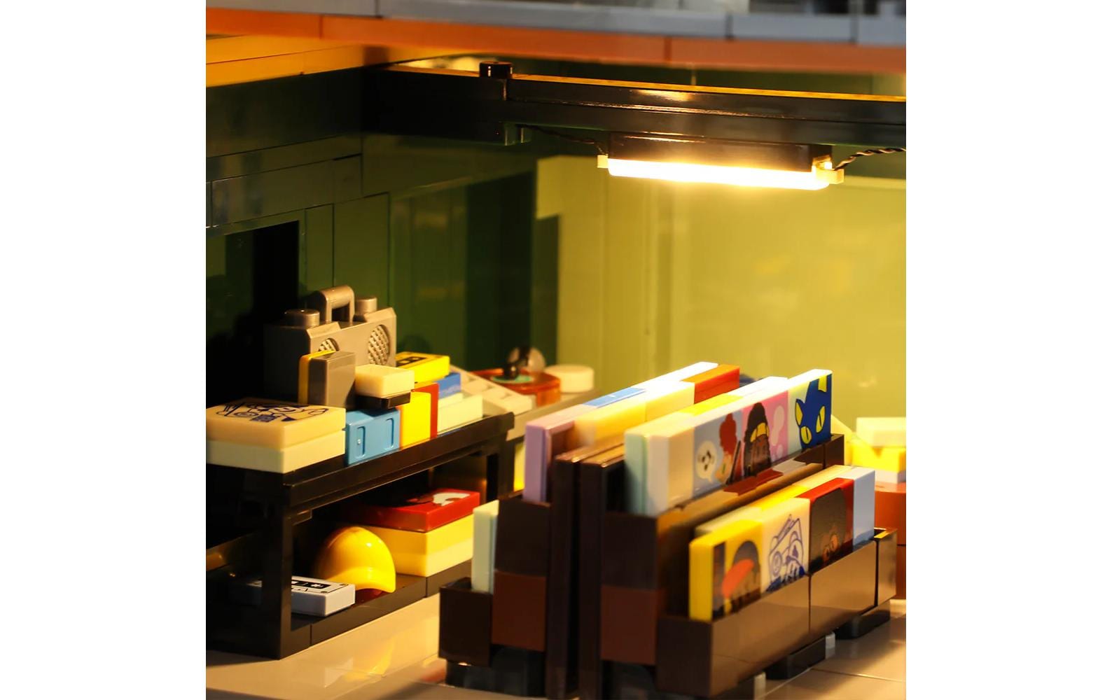 Lumibricks 3D Puzzle Record Store Plattenladen – 2143 Teile – Kunststoff – ab 16 Jahren – mehrfarbig
