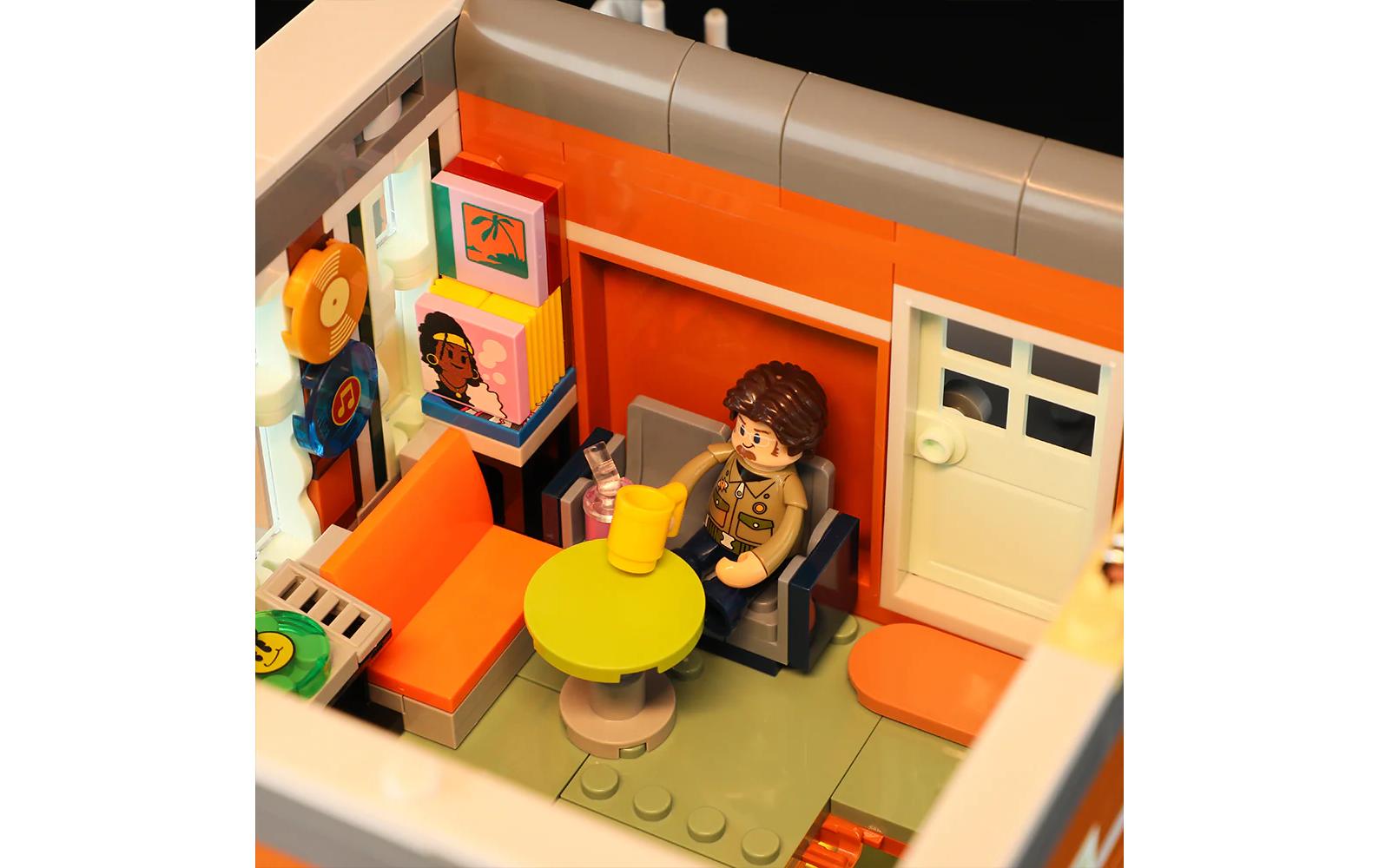 Lumibricks 3D Puzzle Record Store Plattenladen – 2143 Teile – Kunststoff – ab 16 Jahren – mehrfarbig