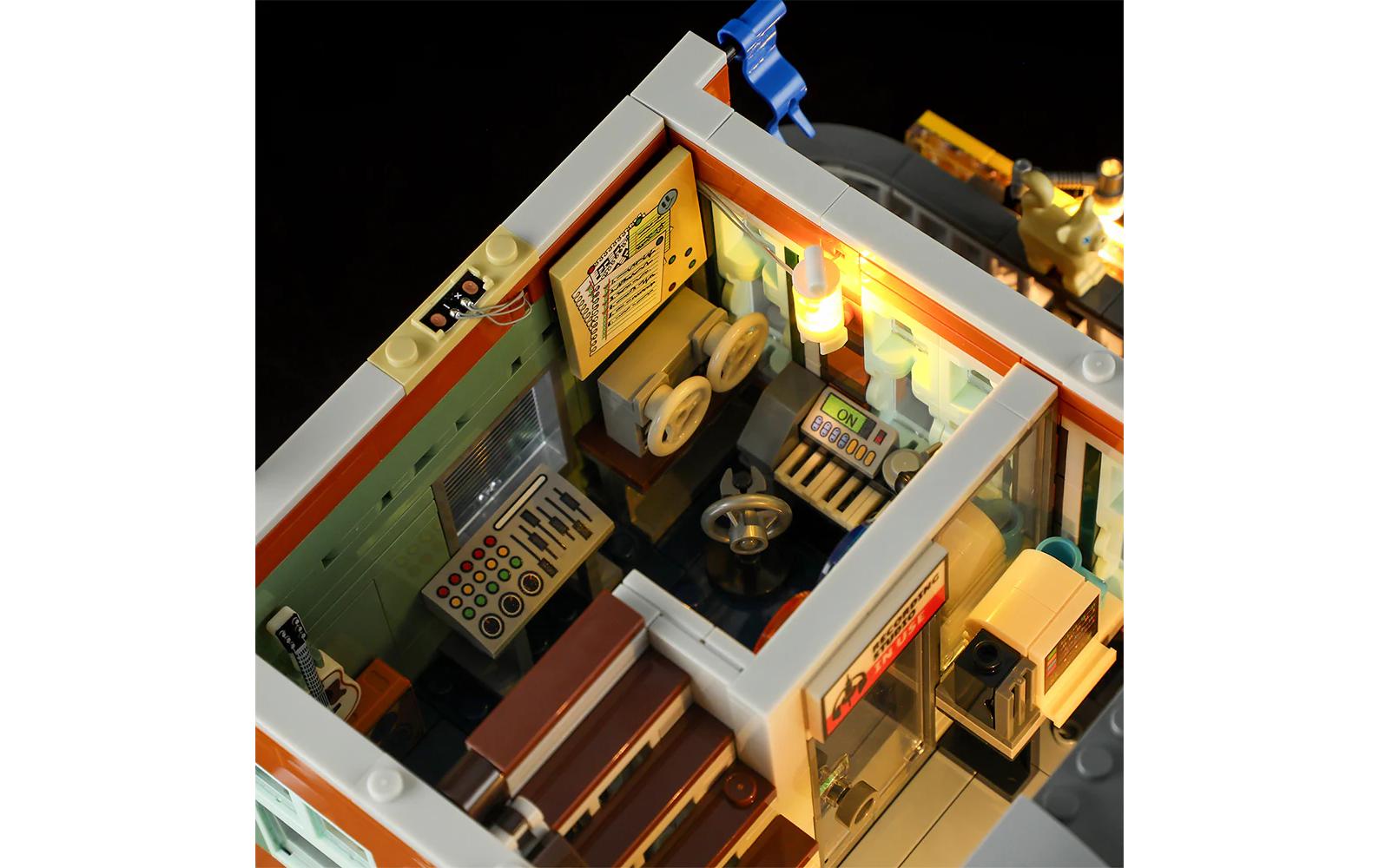 Lumibricks 3D Puzzle Record Store Plattenladen – 2143 Teile – Kunststoff – ab 16 Jahren – mehrfarbig