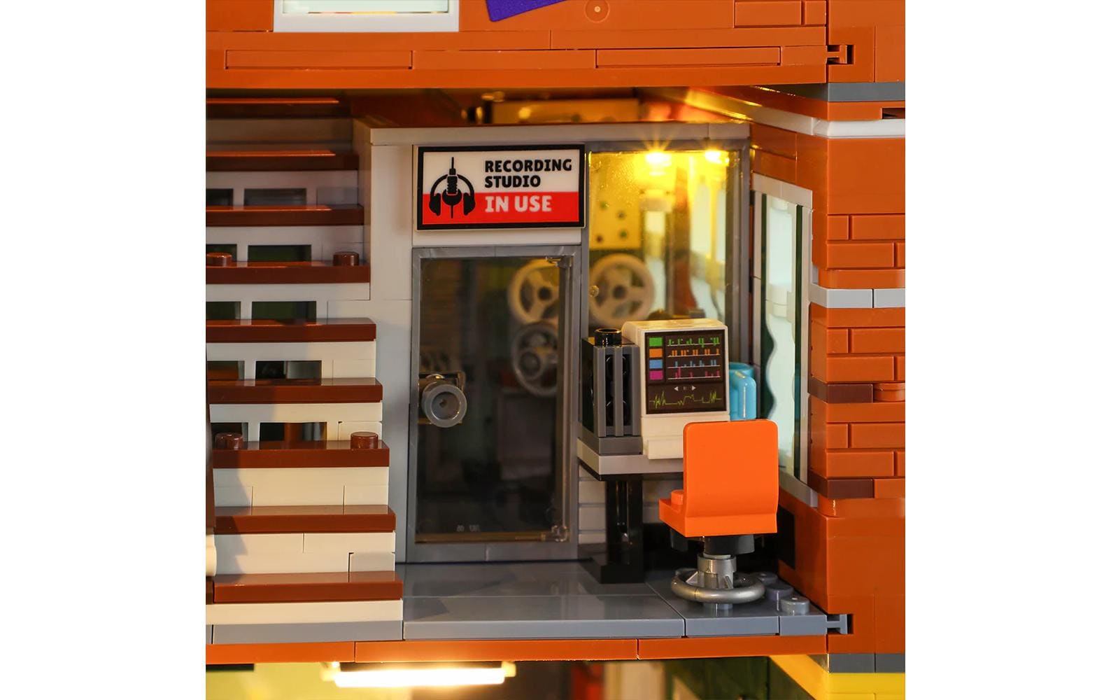 Lumibricks 3D Puzzle Record Store Plattenladen – 2143 Teile – Kunststoff – ab 16 Jahren – mehrfarbig