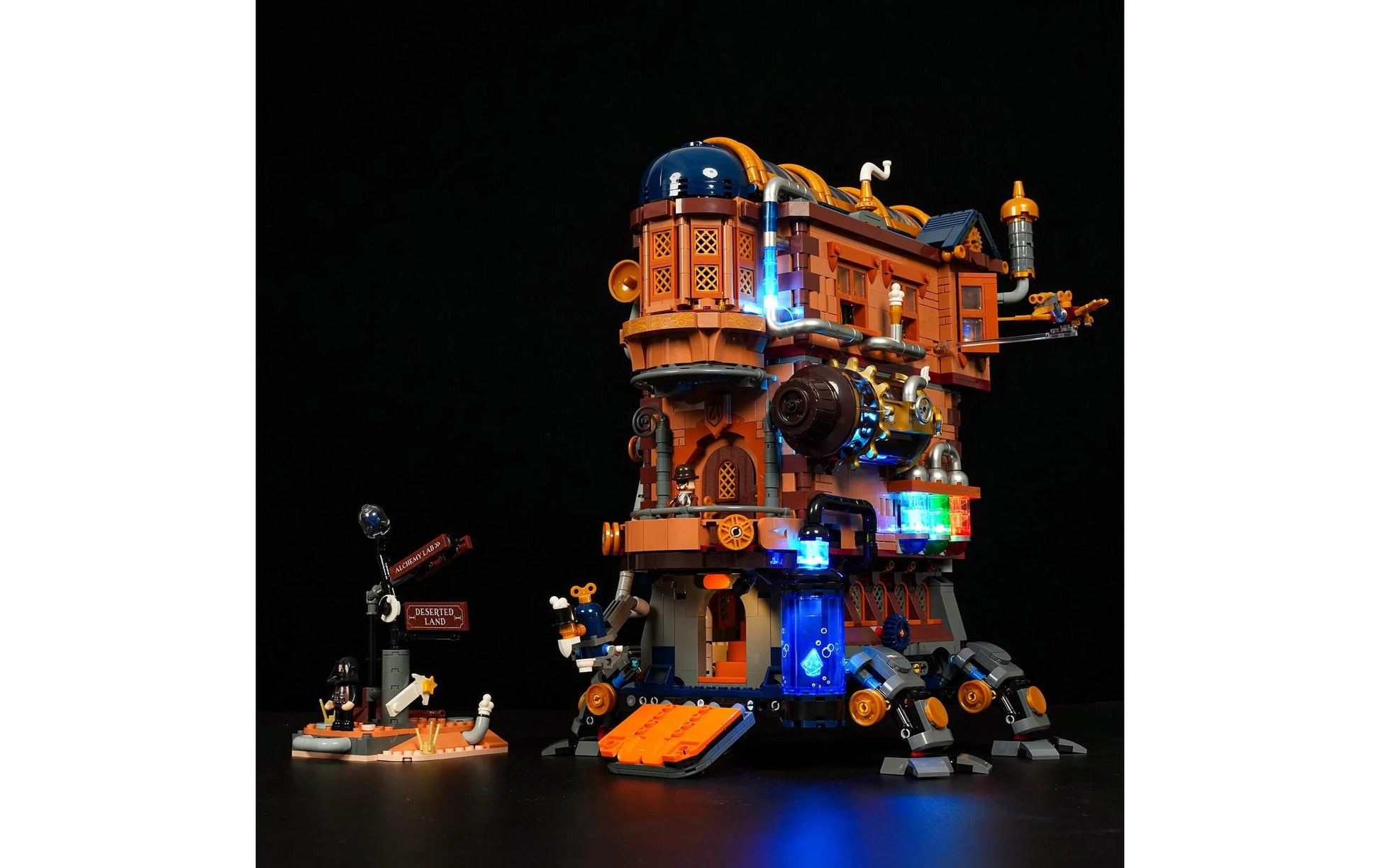 Lumibricks 3D Puzzle Alchemists Moving Castle – 496 Teile – Kunststoff – ab 16 Jahren – mehrfarbig