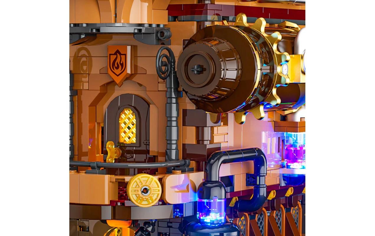 Lumibricks 3D Puzzle Alchemists Moving Castle – 496 Teile – Kunststoff – ab 16 Jahren – mehrfarbig
