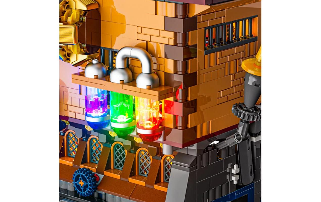 Lumibricks 3D Puzzle Alchemists Moving Castle – 496 Teile – Kunststoff – ab 16 Jahren – mehrfarbig