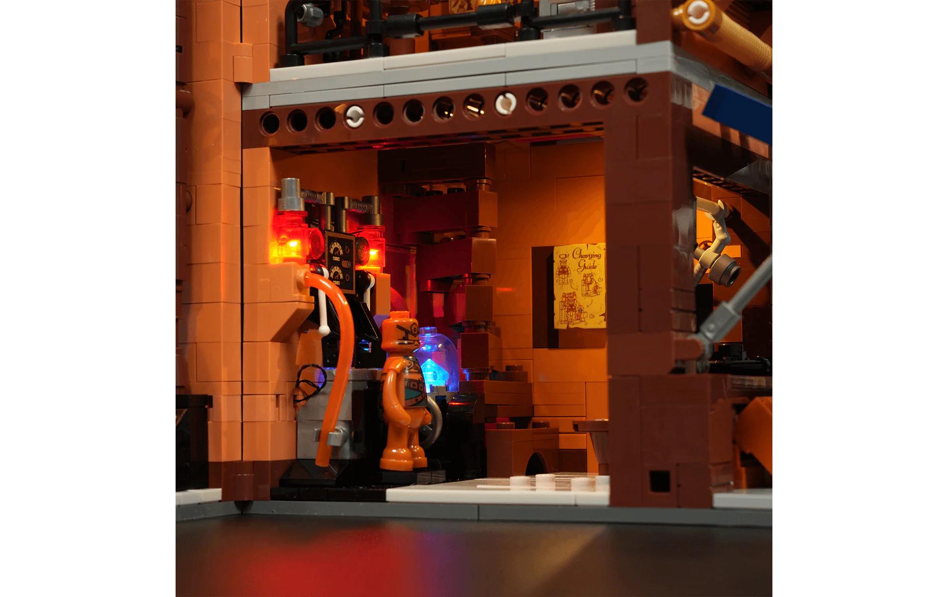 Lumibricks 3D-Puzzle Steampunk Werkstatt – 1595 Teile – Kunststoff – ab 16 Jahren – mehrfarbig