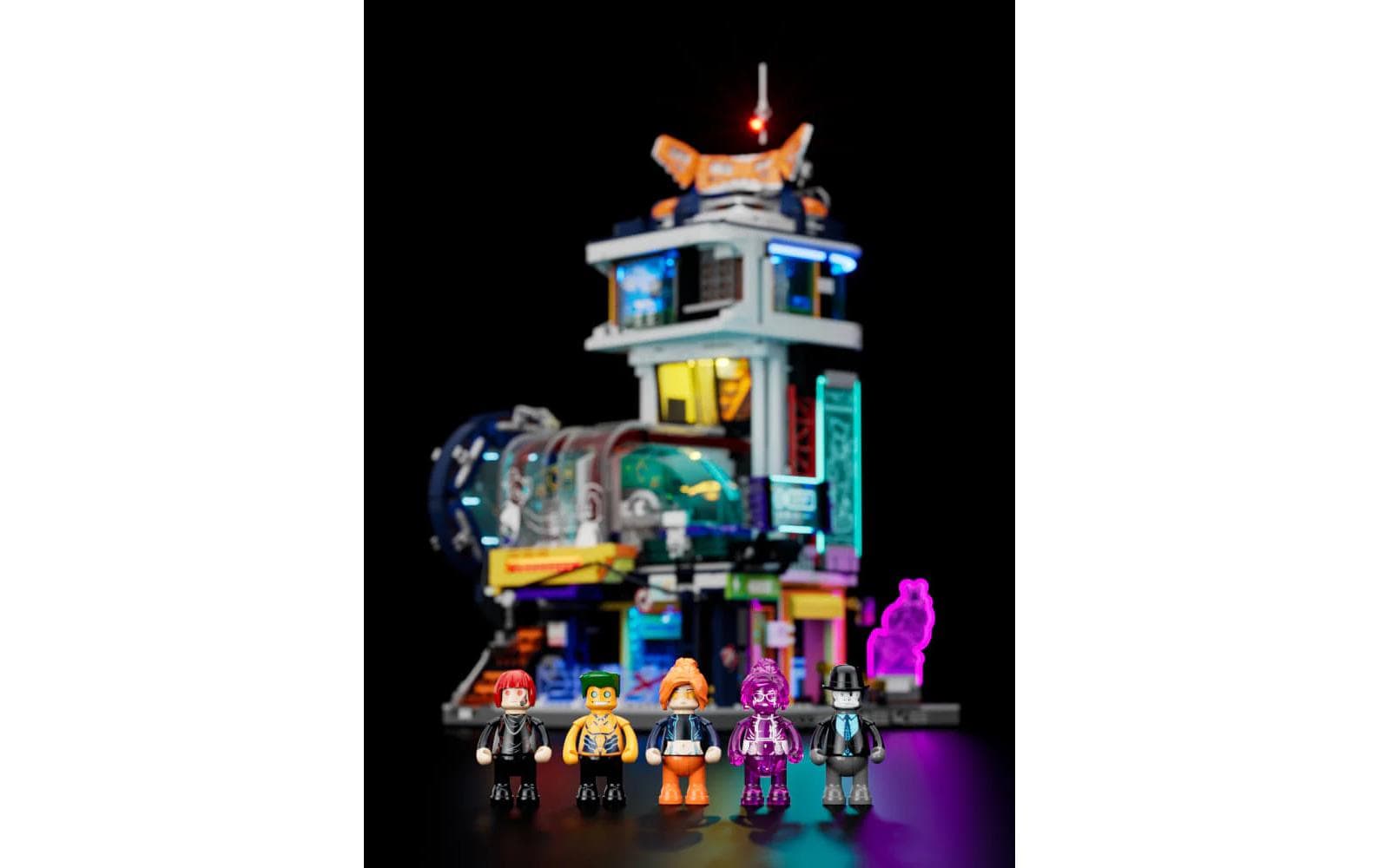 Lumibricks 3D Puzzle Floating Train Station – 1240 Teile – Kunststoff – 22,5×27×22,5 cm – ab 16 Jahren – mehrfarbig