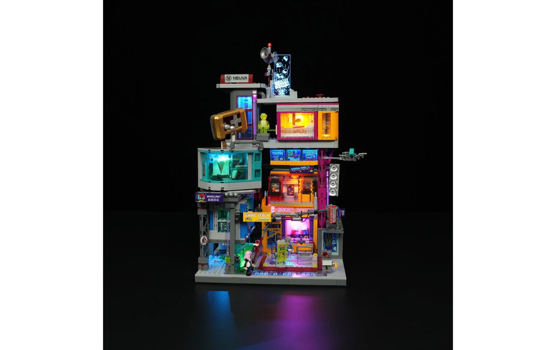 Lumibricks Game Stack 3D-Puzzle – 1470 Teile – 33 cm – ABS Plastik – ab 16 Jahren – mehrfarbig