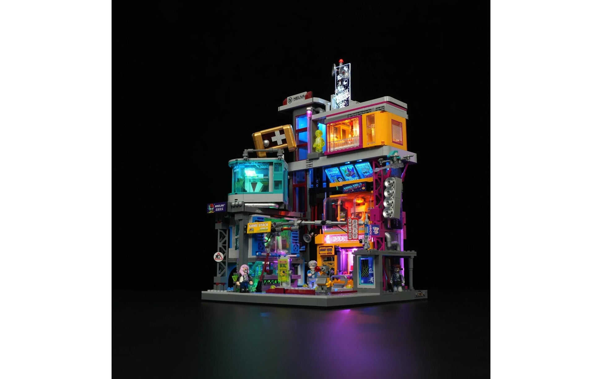Lumibricks Game Stack 3D-Puzzle – 1470 Teile – 33 cm – ABS Plastik – ab 16 Jahren – mehrfarbig