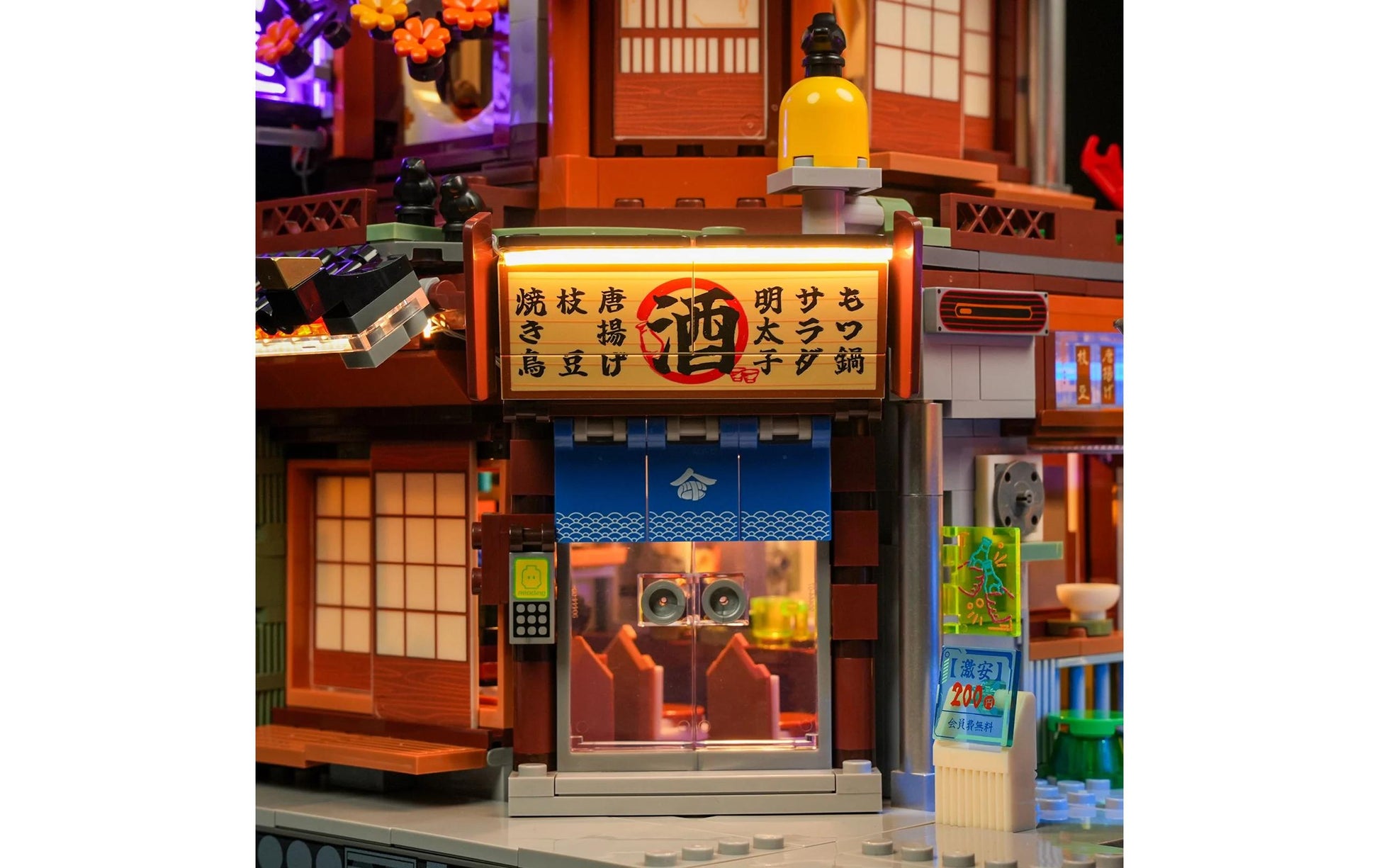 Lumibricks 3D Puzzle Japanische Izakaya – 2680 Teile – Kunststoff – Mehrfarbig – ab 16 Jahren
