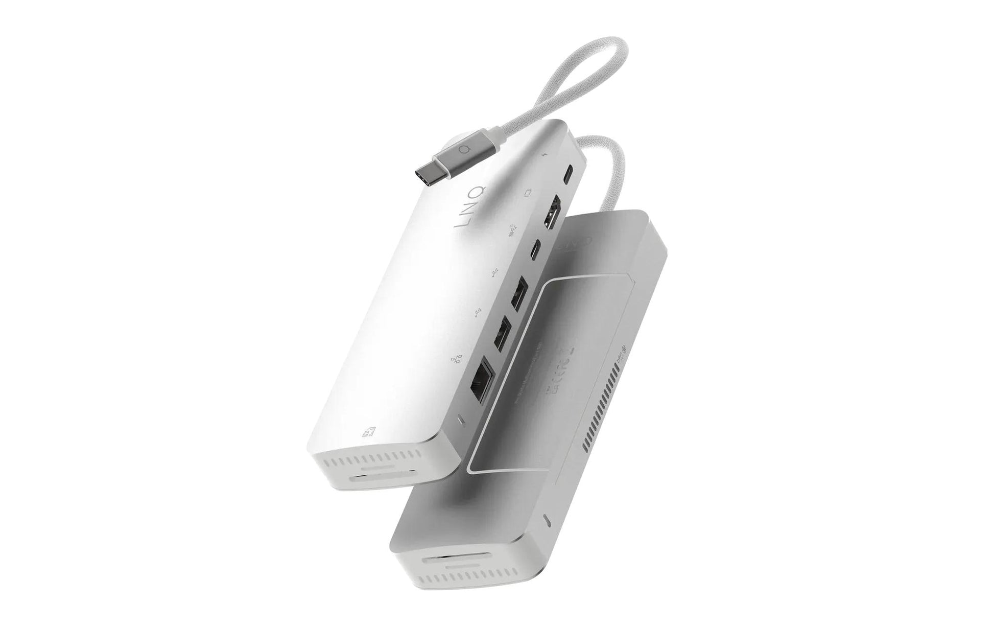 Linq powered by xtorm ProConnect 9in1 Dockingstation – USB-C, 1× HDMI, 2× USB-A, 1× USB-C, 140 W PD, 2,5GbE