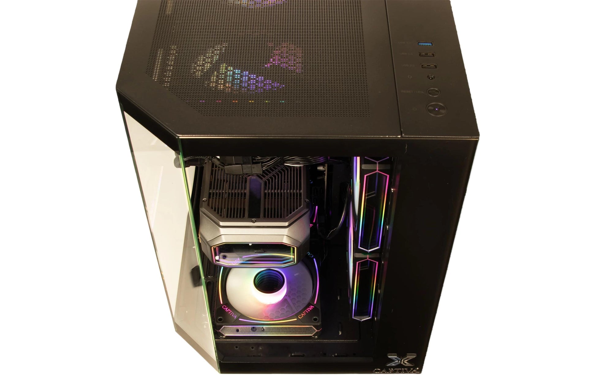 Captiva Entry Gaming Tower – AMD Ryzen 5 5500, 32 GB RAM, 1 TB SSD, Windows 11 Home