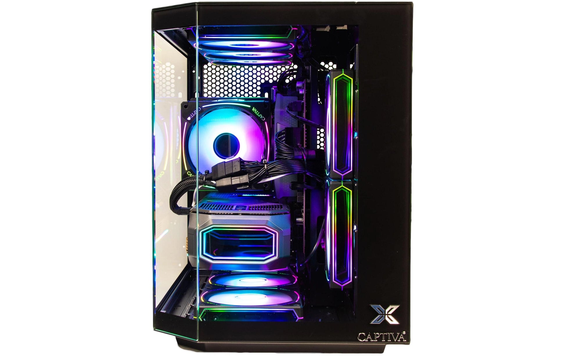 Captiva Entry Gaming Tower – AMD Ryzen 5 5500, 32 GB RAM, 1 TB SSD, Windows 11 Home