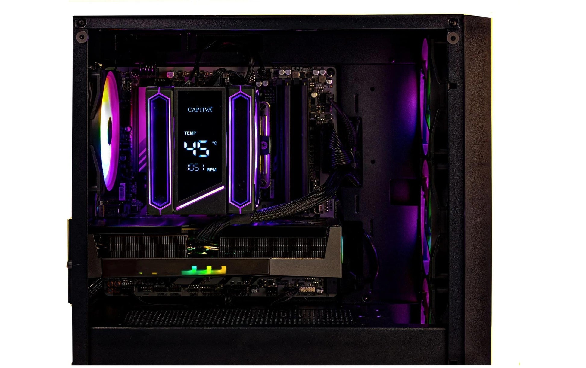 Captiva Entry Gaming Tower – AMD Ryzen 7 5700X, 32 GB RAM, 1 TB SSD, Windows 11 Home