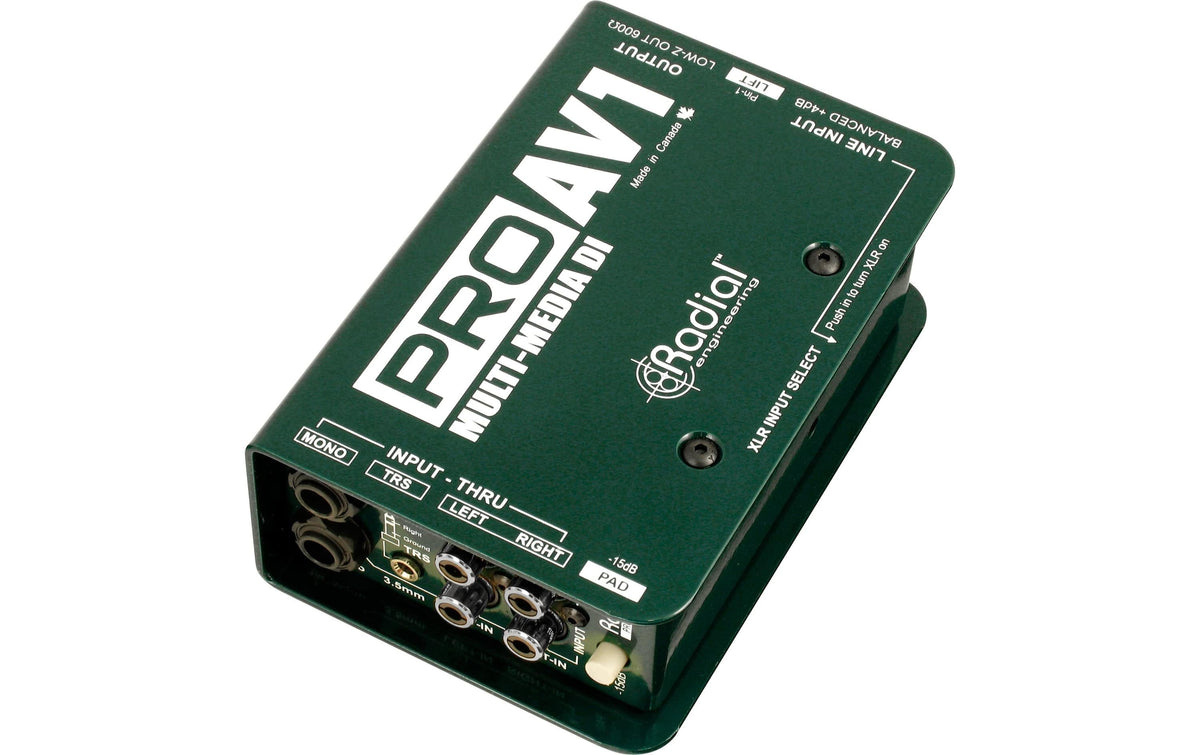 Radial ProAV1 – Audio-Konverter – passiv