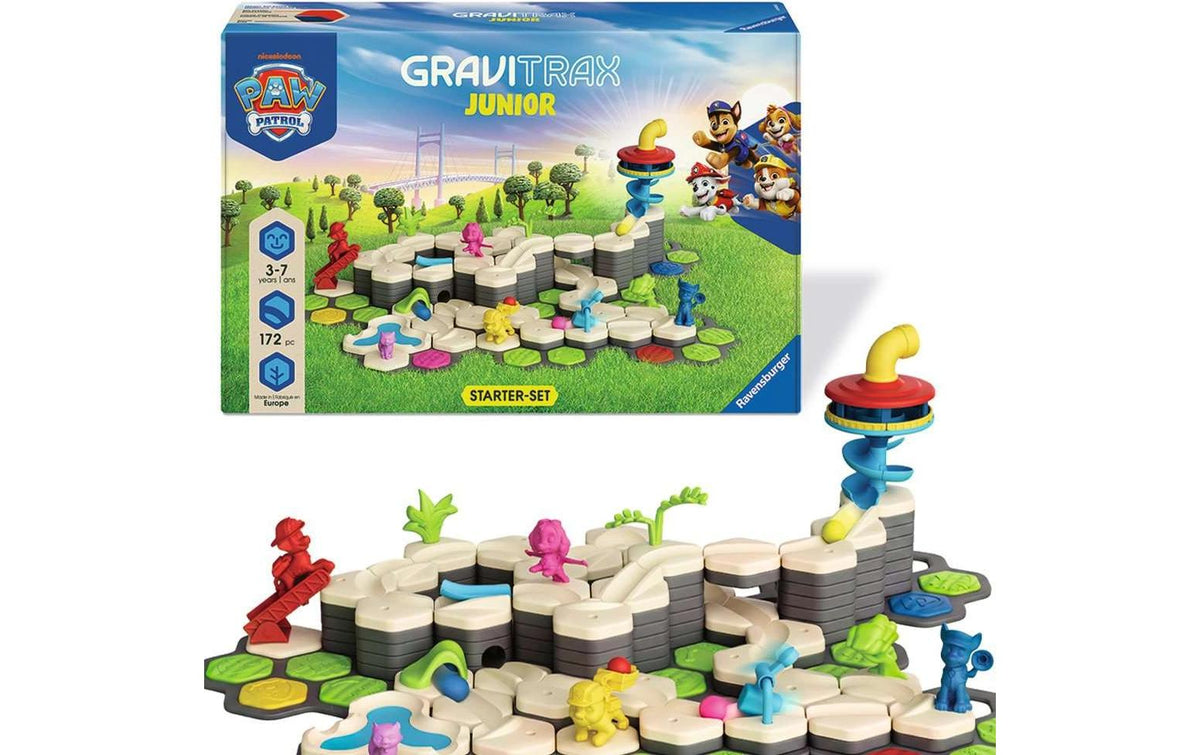Ravensburger GraviTrax Junior Kugelbahn-Set – PAW Patrol – für GraviTrax Junior – 172-teilig – ab 3 Jahren