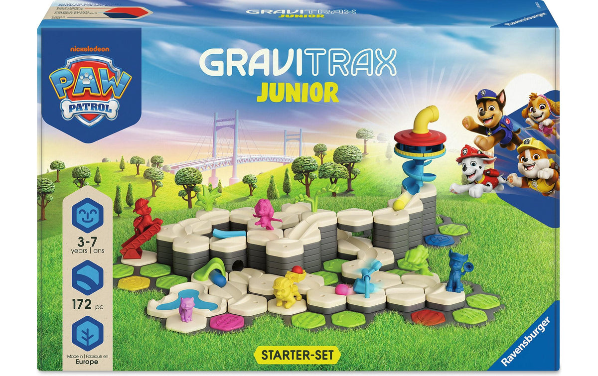 Ravensburger GraviTrax Junior Kugelbahn-Set – PAW Patrol – für GraviTrax Junior – 172-teilig – ab 3 Jahren