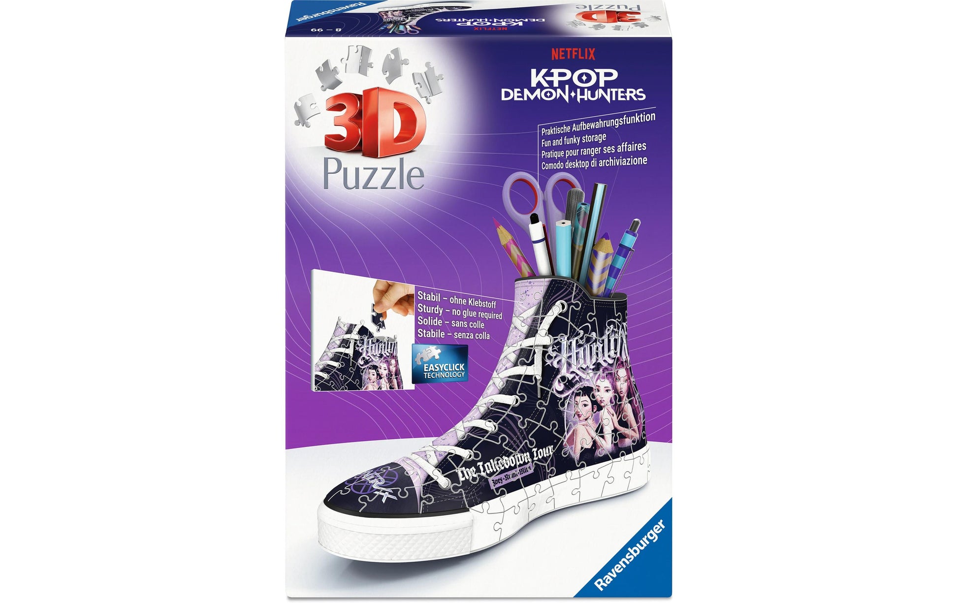 Ravensburger 3D Puzzle Demon Hunters – 108 Teile – Kunststoff – ab 8 Jahren