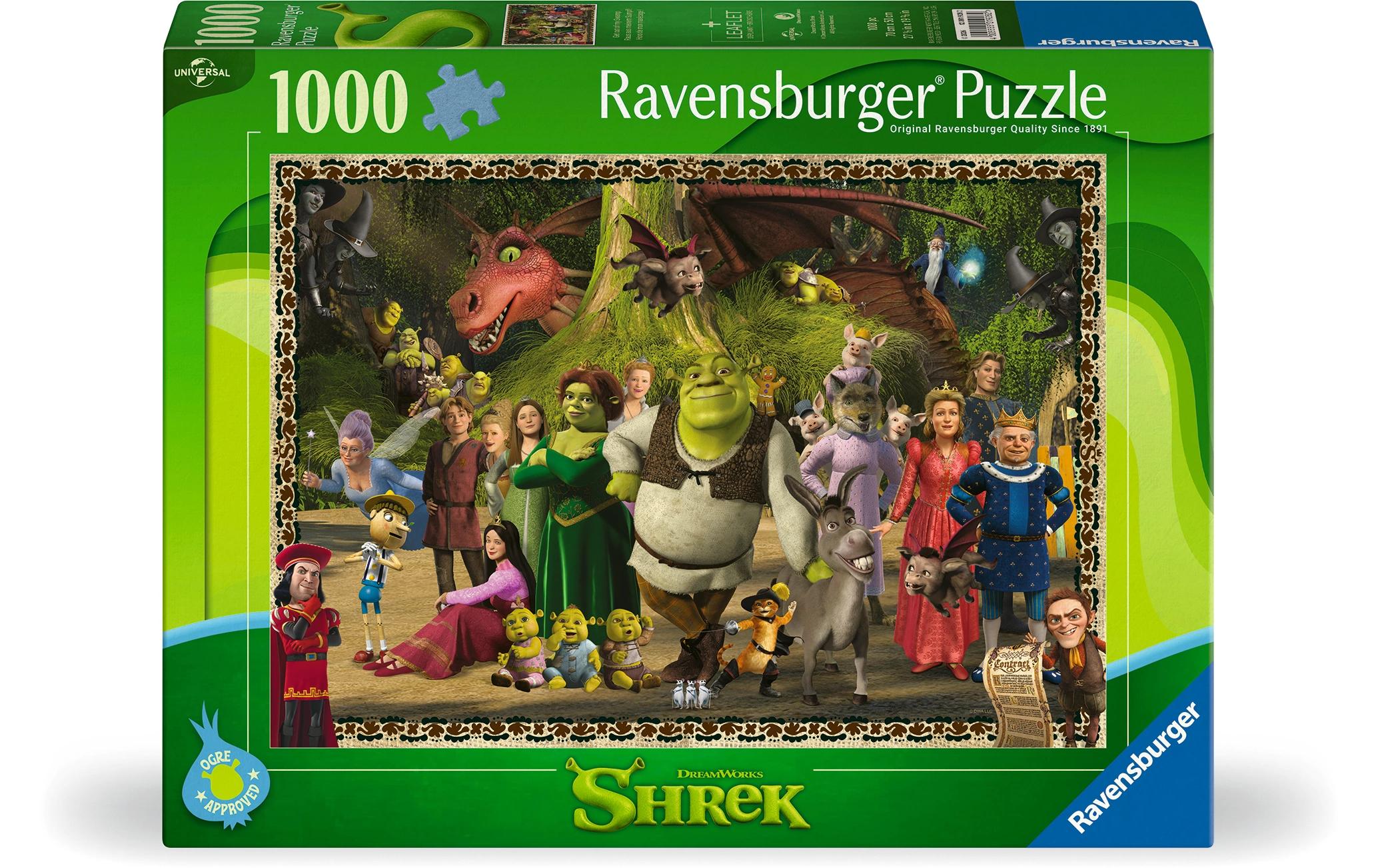 Ravensburger Puzzle Shrek Evergreen – 1000 Teile – 70 × 50 cm – ab 14 Jahren