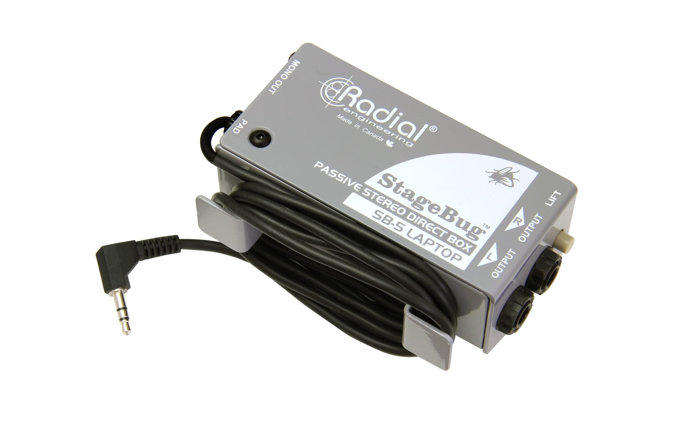 Radial StageBug SB-5 – Audio-Konverter – passiv, 47×34×114 mm