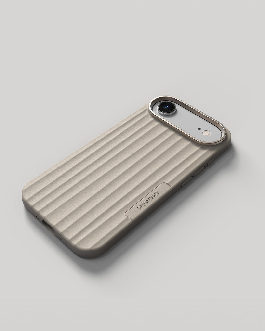 NUDIENT Backcover – für Apple iPhone 17 Air – beige – Kunststoff, MagSafe-kompatibel