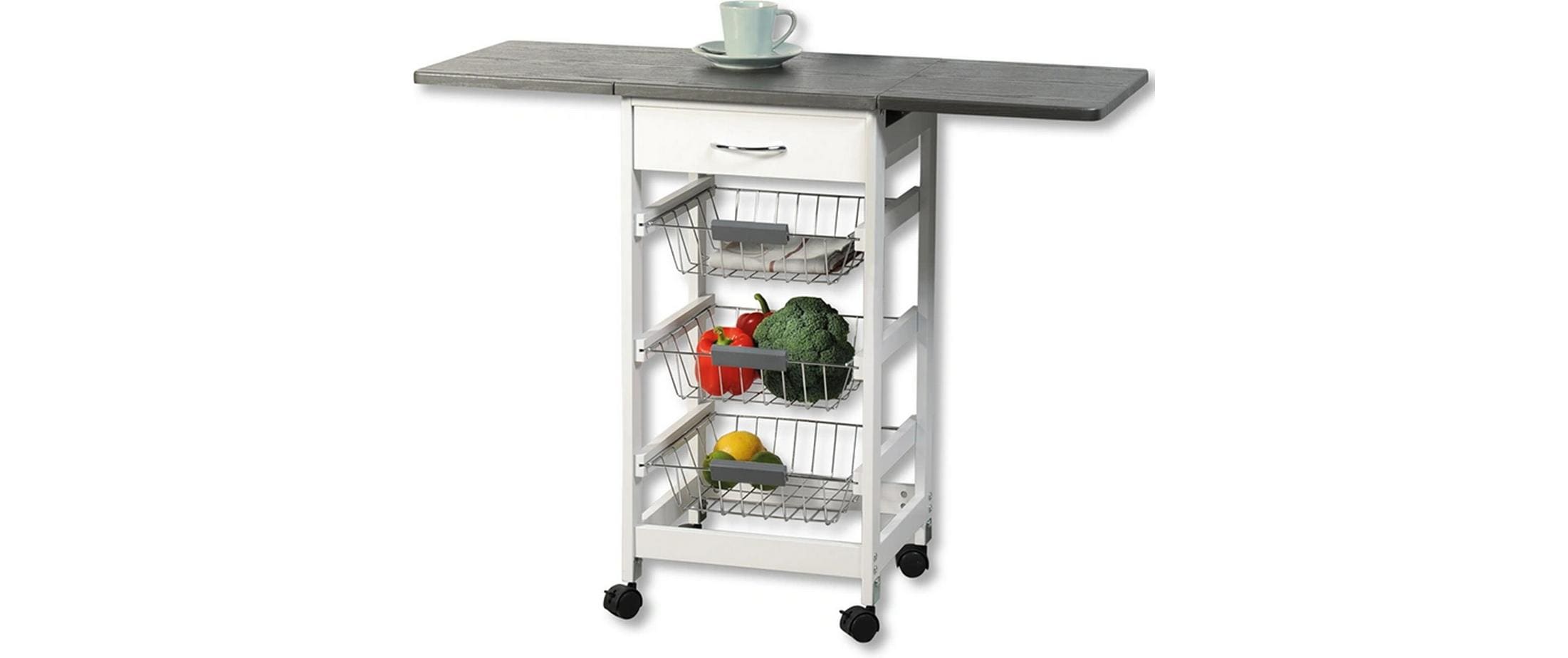 Kesper Bistro-Set – Grau – Holz, Metall