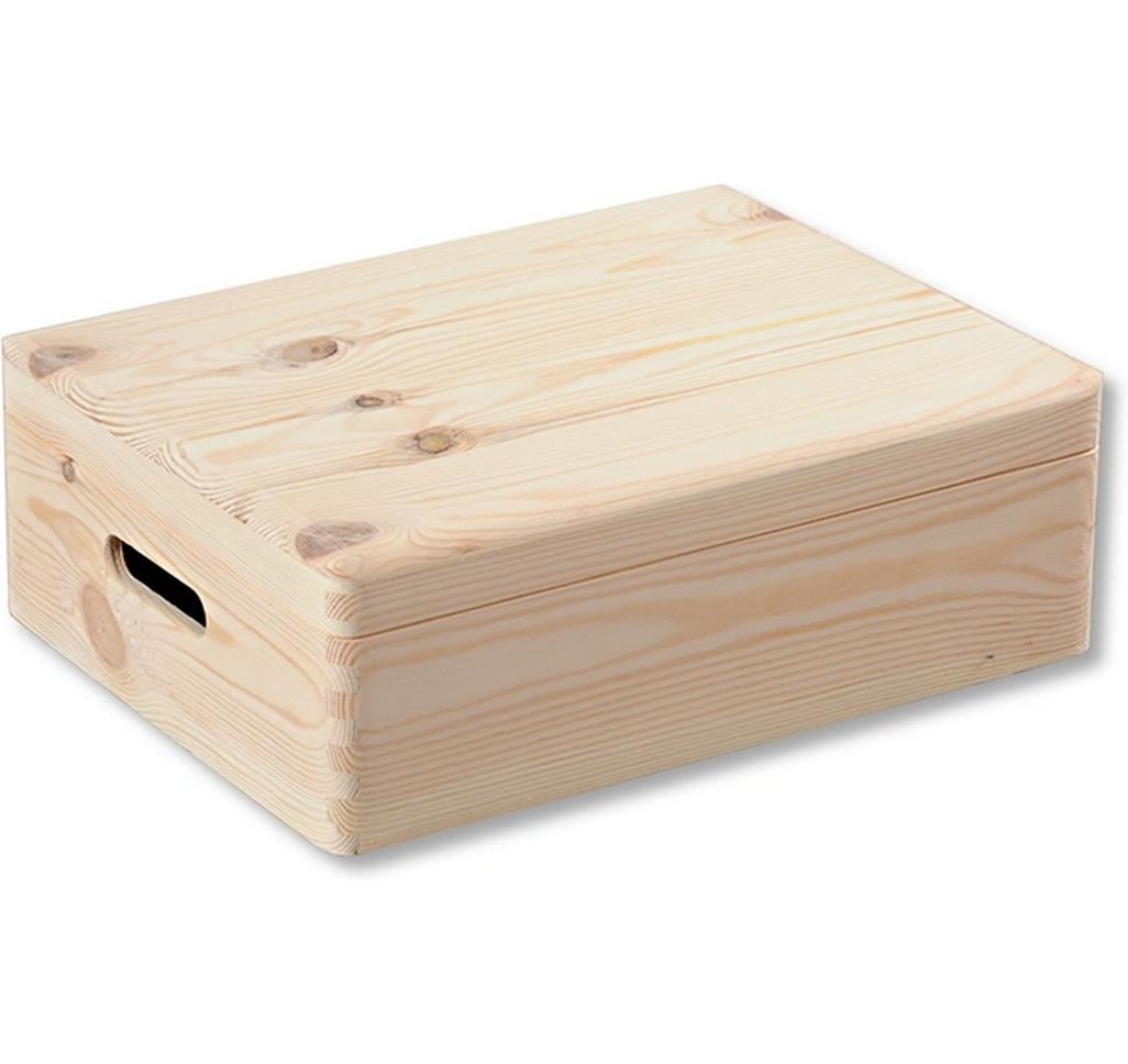 Kesper Aufbewahrungsbox – Holz – Braun – FSC – 290 × 135 × 390 mm
