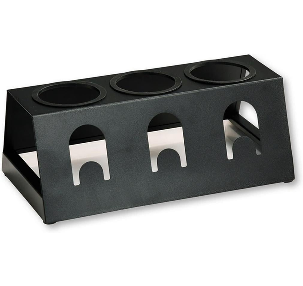 Kesper Abtropfgestell 17 × 32 × 12,5 cm, Metall/Kunststoff, Schwarz