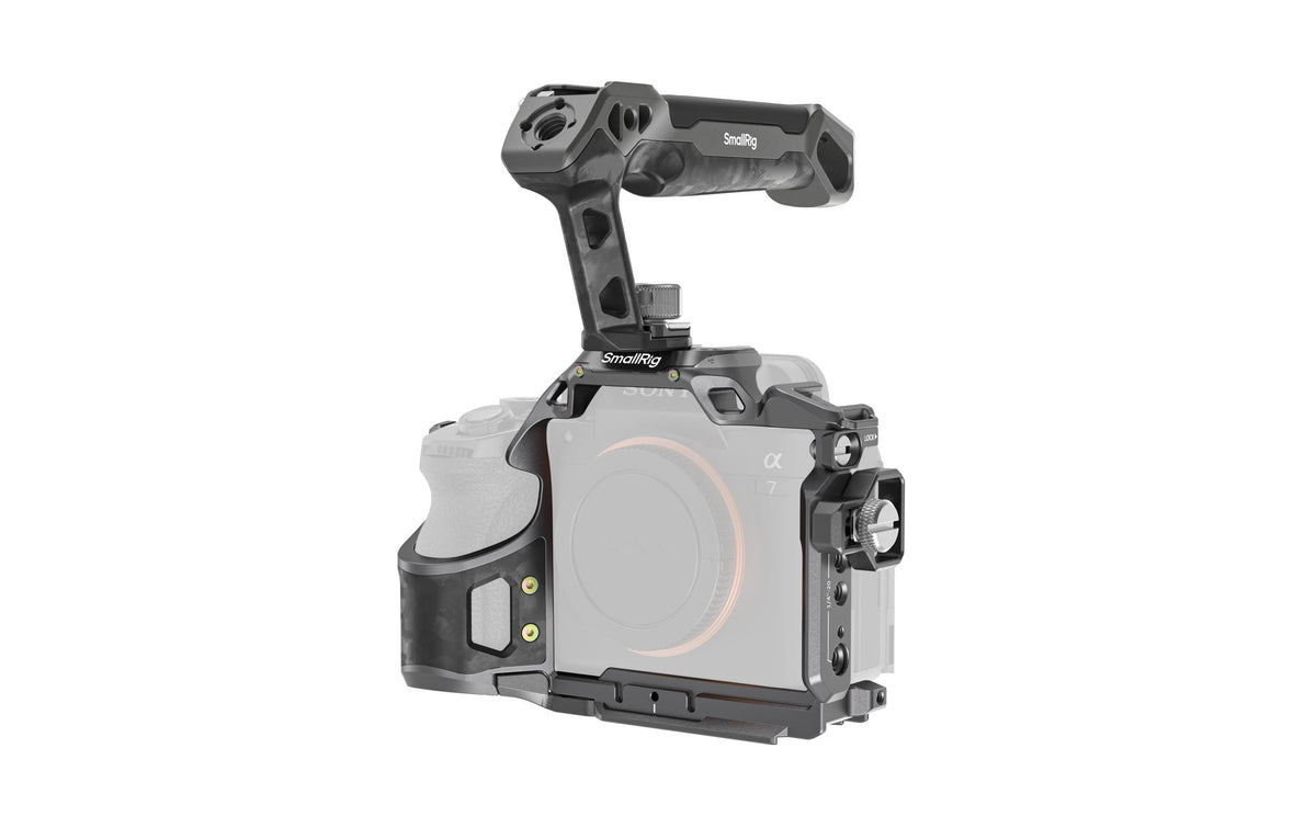 SmallRig Rhinoceros Cage-Kit – für Sony Alpha 7 V, 7R V, 7 IV – Schwarz