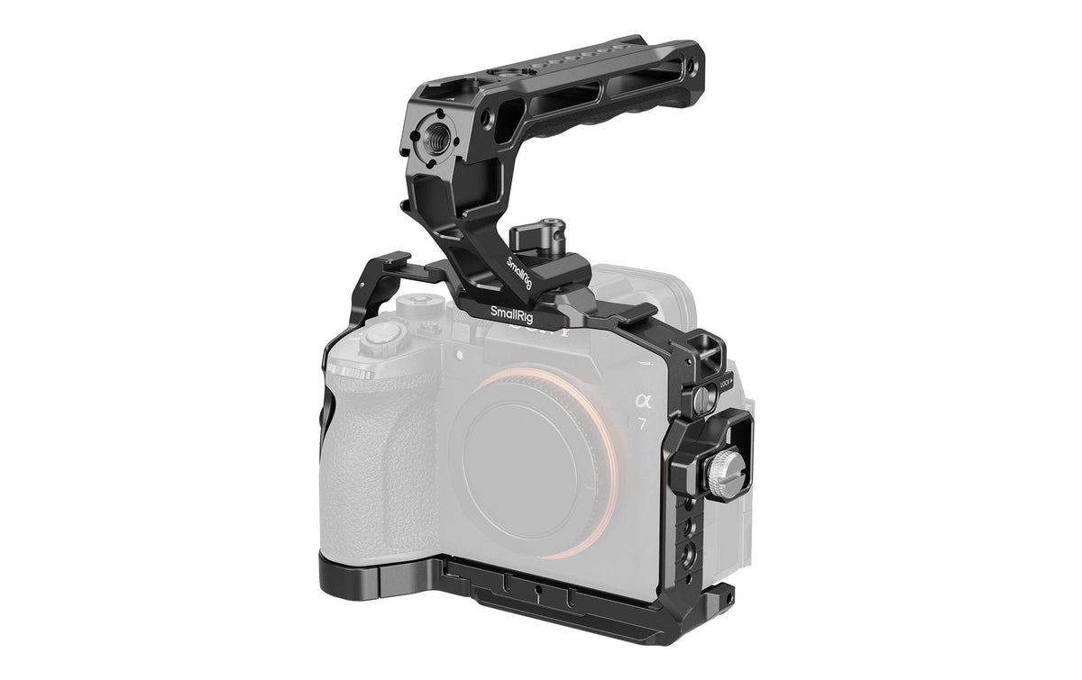 SmallRig Cage Kit Kameracage – für Sony Alpha 7 IV, Sony Alpha 7RV – Schwarz
