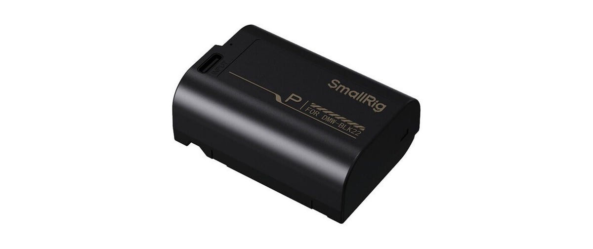 SmallRig Kameraakku 2600 mAh (7,2 V) – für Panasonic LUMIX DMW-BLK22