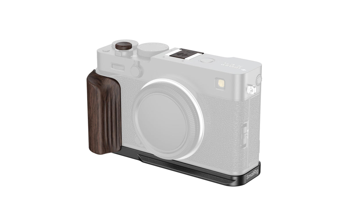 SmallRig L-förmige Montageplatte mit Holzgriff für FUJIFILM X-E5