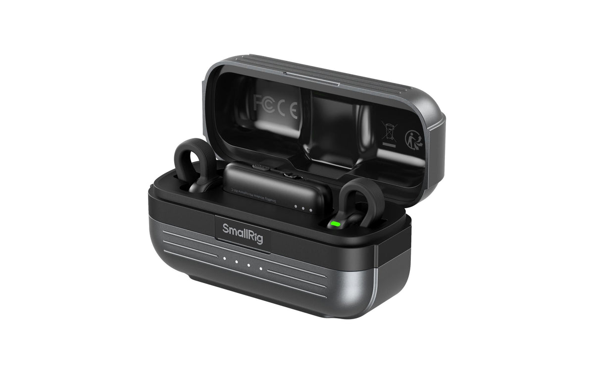 SmallRig S70-C2 Lavaliermikrofon Set – USB-C, Kabellos, für Android-Smartphones mit USB-C-Anschluss, Schwarz