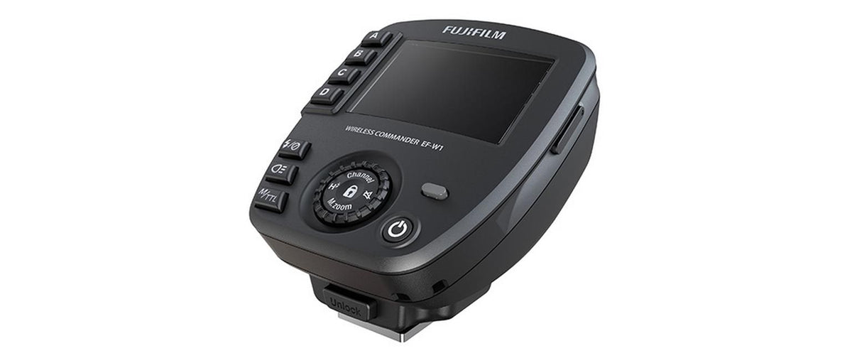 Fujifilm EF-W1 Sender – Nissin Air System (NAS), 2,4 GHz, 2× AAA – für GFX100, GFX 50S, GFX 50R und andere
